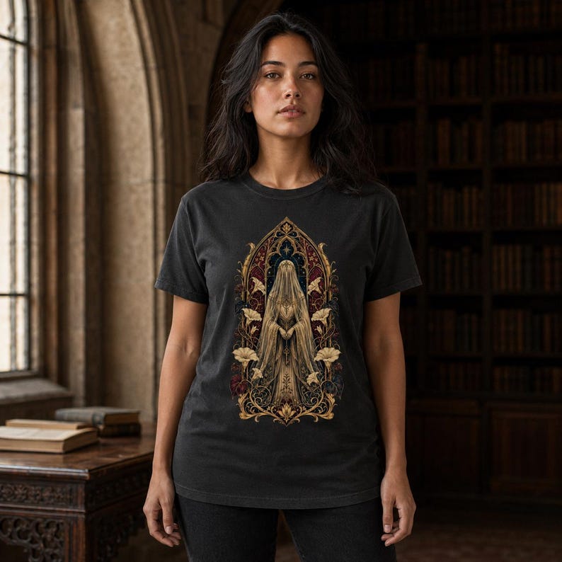The Veiled Guardian Tee — Graphic Tees